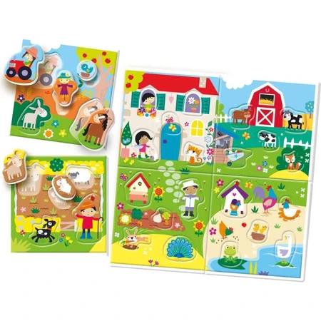 Clementoni Sapientino Montessori - Mijn boerderij, leeftijd 2–4 jaar