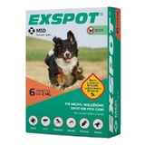 MSD Animal Health Exspot – 6 Spot-on-Pipetten zur Parasitenprophylaxe für Hunde, je 2 ml