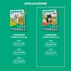 Msd Animal Health Exspot – 6 pipete antiparazitare spot-on pentru câini, de 2 ml fiecare