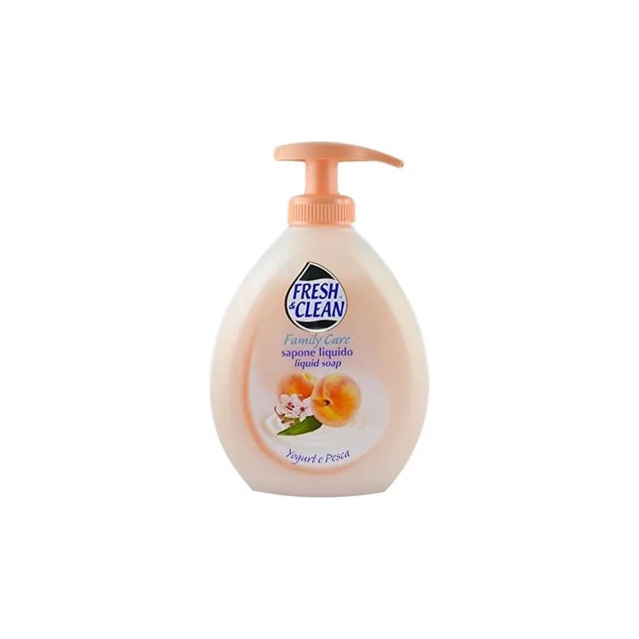 „Fresh &amp; Clean“ Joghurt und Pfirsich – Flüssigseife, 300 ml