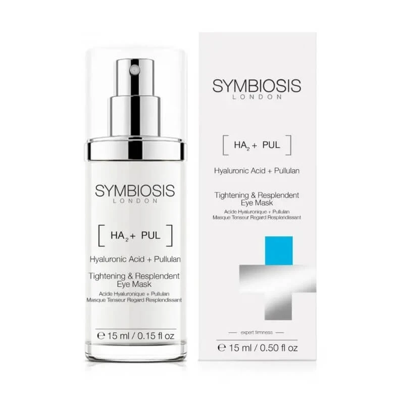 Symbiosis Hyaluronzuur + Pullulan - Verstevigend en verhelderend oogmasker 15 ml
