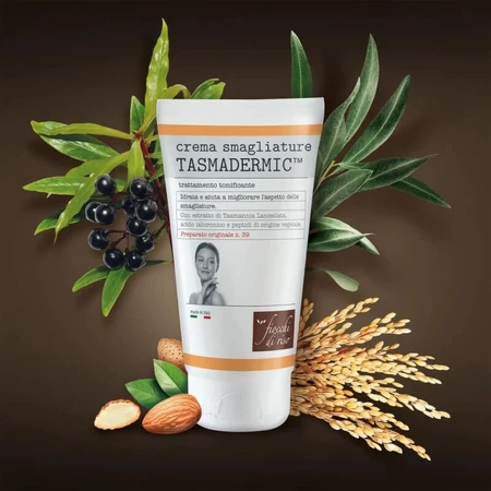 Tasmadermic Rice Flakes - Crema para las estrías, 150 ml