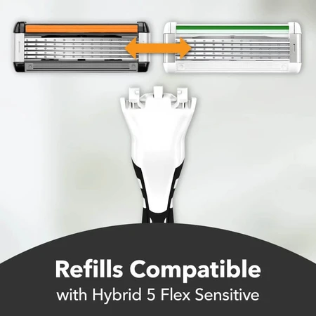 Bic Flex 5 Hybrid - Maquinilla de afeitar manual