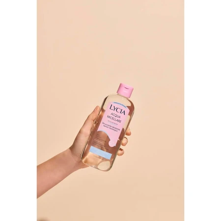 Lycia Micellair Water - Hydraterende make-upremover voor de gevoelige huid, hoeft niet te worden afgespoeld, 400 ml