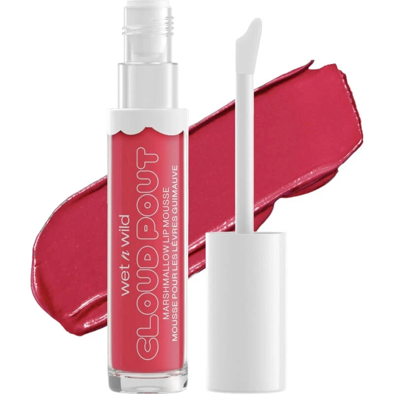 Wet n Wild Cloud Pout Marshmallow Lip Mousse - Vloeibare lippenstift - Fluff You