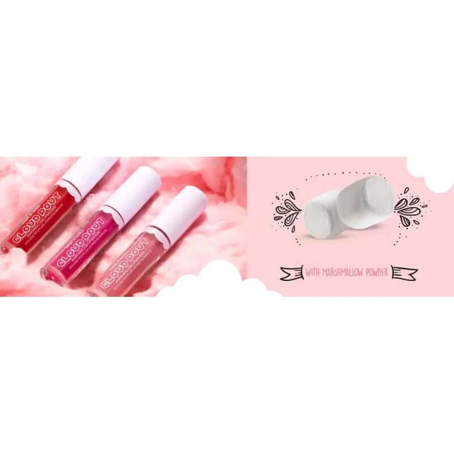 Wet n Wild Cloud Pout Marshmallow Lip Mousse - Vloeibare lippenstift - Fluff You