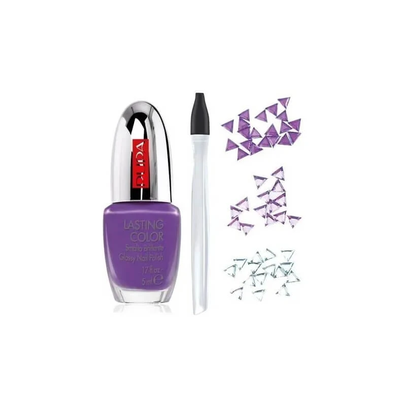 Pupa Gemstones - Nagellak met edelstenen nr. 01, driehoekige steentjes