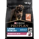 Purina Pro Plan Optiderma Saumon - Aliment complet pour chiens adultes de grande taille et robustes à la peau sensible, 14 kg
