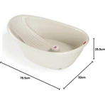 Okbaby Bella - vaschetta da bagno 0-12 m - bianco