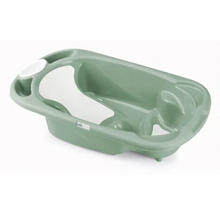 Cam Baby Bath - Green Baby Bath Tub with Dual Seat for Newborns