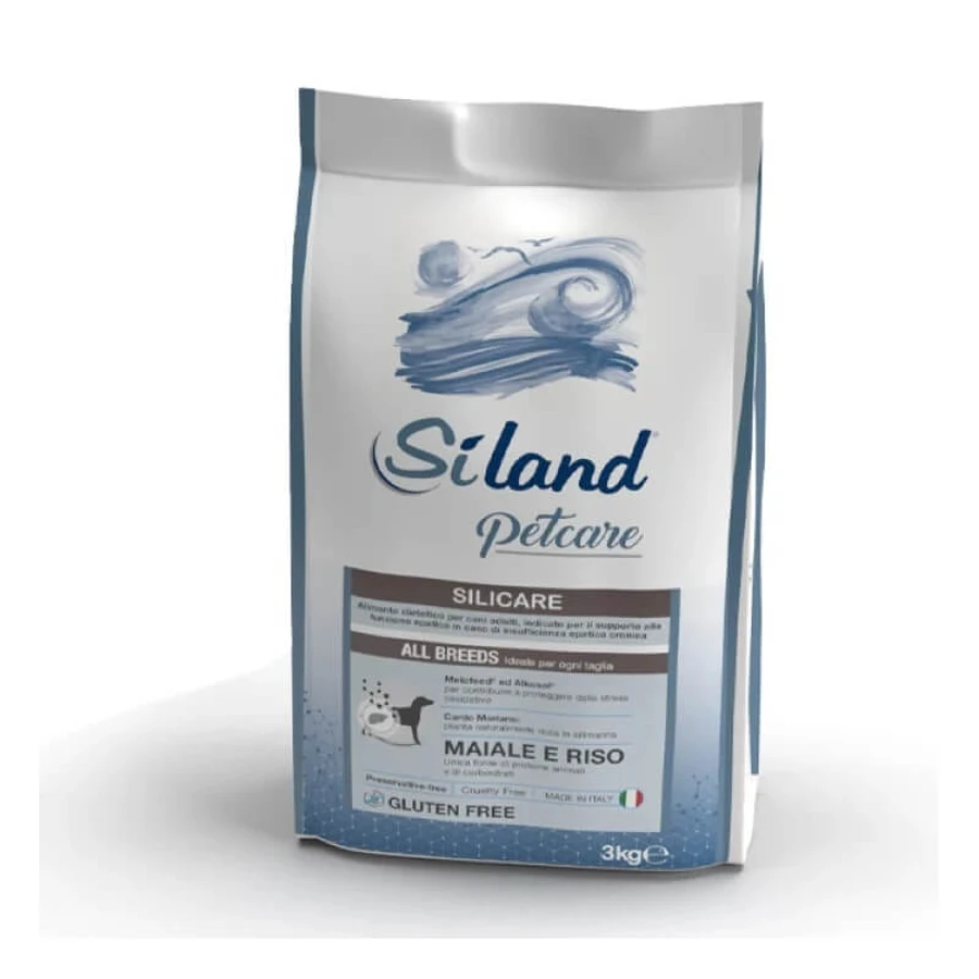 Aurora Biofarma Siland Silicate Pork and Rice - Pienso completo para perros adultos, 3 kg