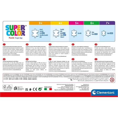 Clementoni Minnie Happy Helper-puzzel, 104 stukjes, 62 x 42 cm