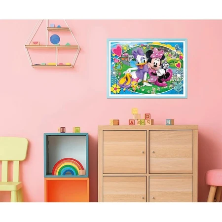 Clementoni Minnie Happy Helper-puzzel, 104 stukjes, 62 x 42 cm
