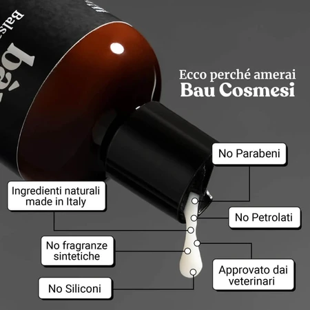 Bau Cosmetics Feuchtigkeitsspendender Conditioner für kurzes Haar, 250 ml