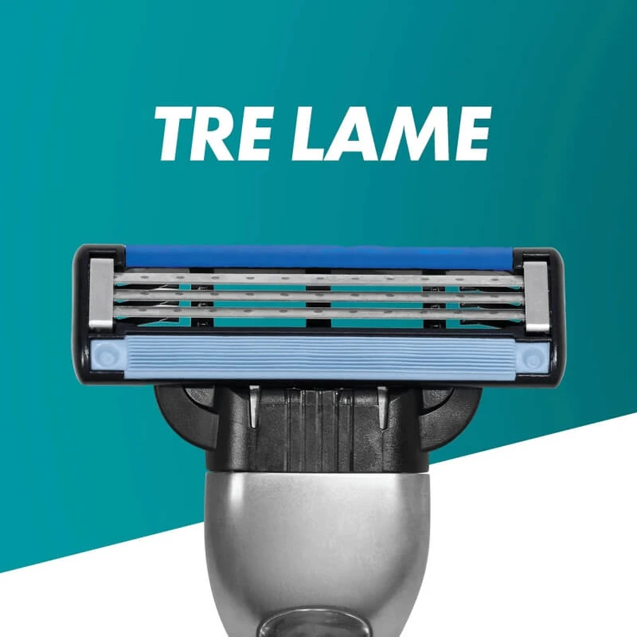 Gillette Mach3 – 5 Rasierklingen für einen manuellen Rasierer