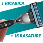Gillette Mach3 – 5 Rasierklingen für einen manuellen Rasierer