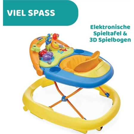 Chicco Walky Talky Sunny loopstoeltje met 3D-speelstang