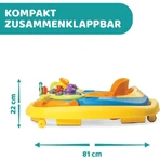 Chicco Walky Talky Sunny loopstoeltje met 3D-speelstang