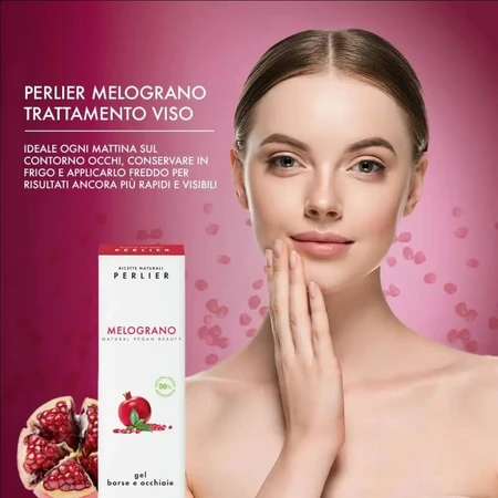 Perlier Pomegranate - Gel tegen wallen en donkere kringen, 15 ml