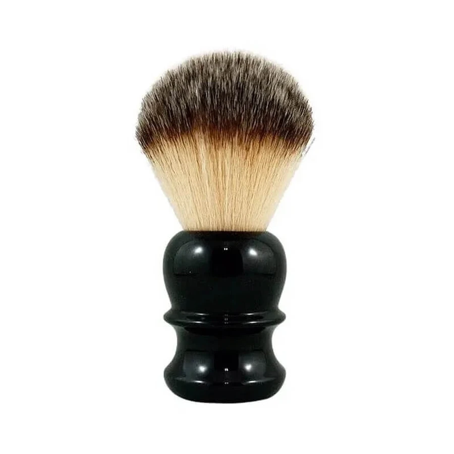 Brocha de afeitado sintética Razorock Plissoft - Brocha de afeitado sintética de 24 mm