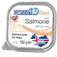Forza10 Forza 10 Lachs-Diät – Einzelprotein-Diät für Hunde mit Nahrungsmittelunverträglichkeiten, 100 g