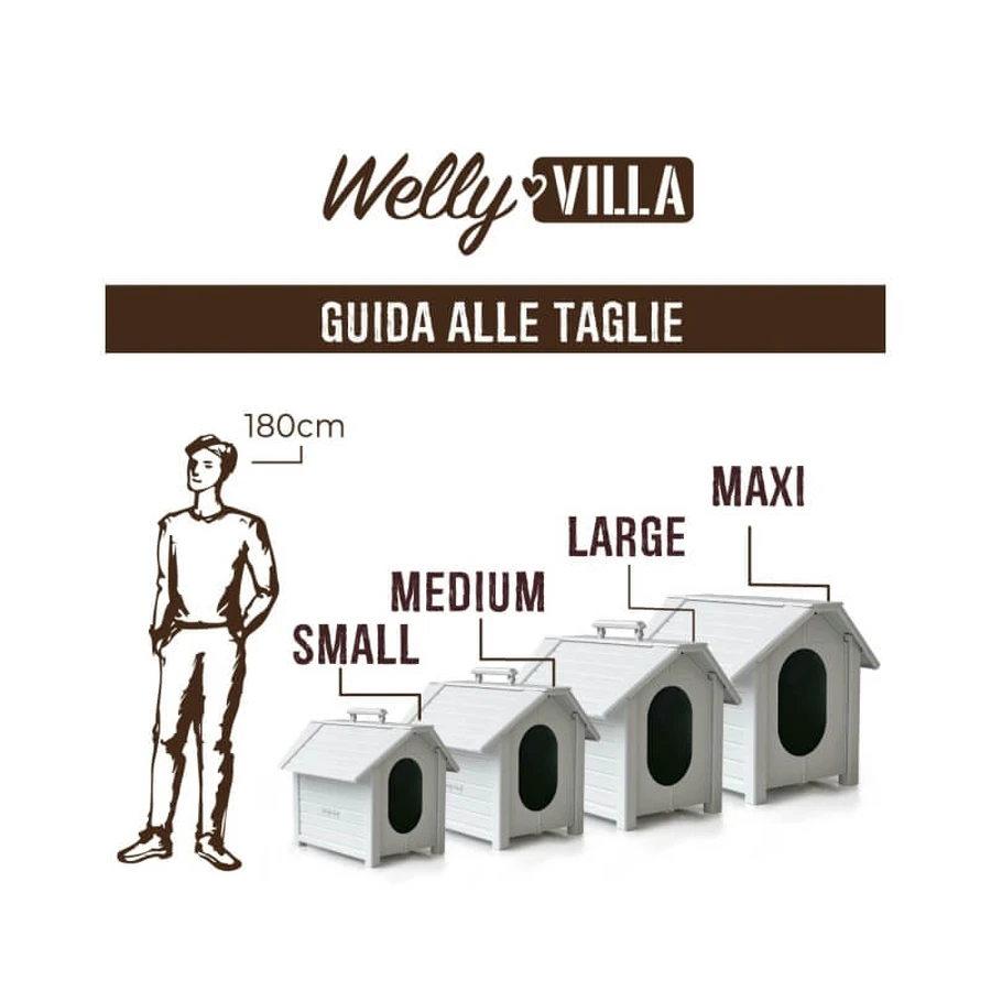 Welly Villa – składana, ocieplona, wodoodporna, nadająca się do recyklingu buda dla psa, duża, w kolorze pudrowego różu: ceny i cechy