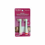 Baby electric toothbrush refills GTS1000K Pink, 2 pieces,, Dr. Mayer