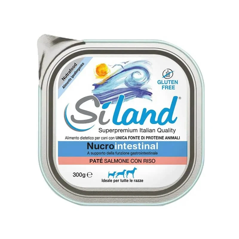 Aurora Biofarma Siland Zalm- en rijstpaté - Natvoer voor honden, 300 g