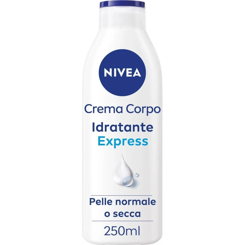 Nivea 72-Hour Express Moisturizer - Crème voor de normale en droge huid, 250 ml