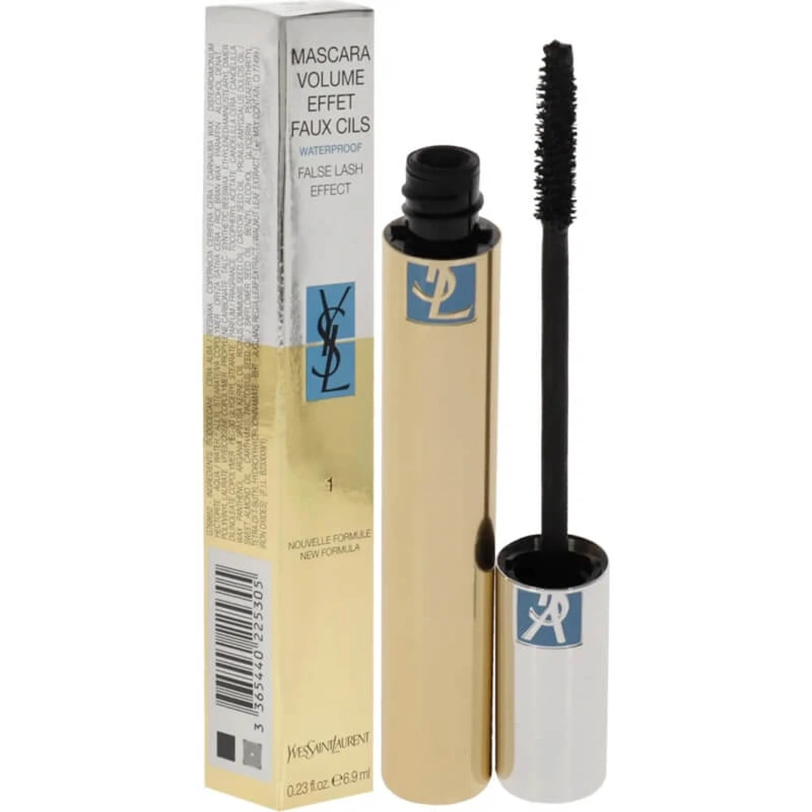 Máscara de pestañas «Volume» de Yves Saint Laurent con efecto de pestañas postizas, n.º 01, negro carbón