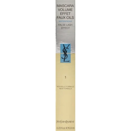 Máscara de pestañas «Volume» de Yves Saint Laurent con efecto de pestañas postizas, n.º 01, negro carbón