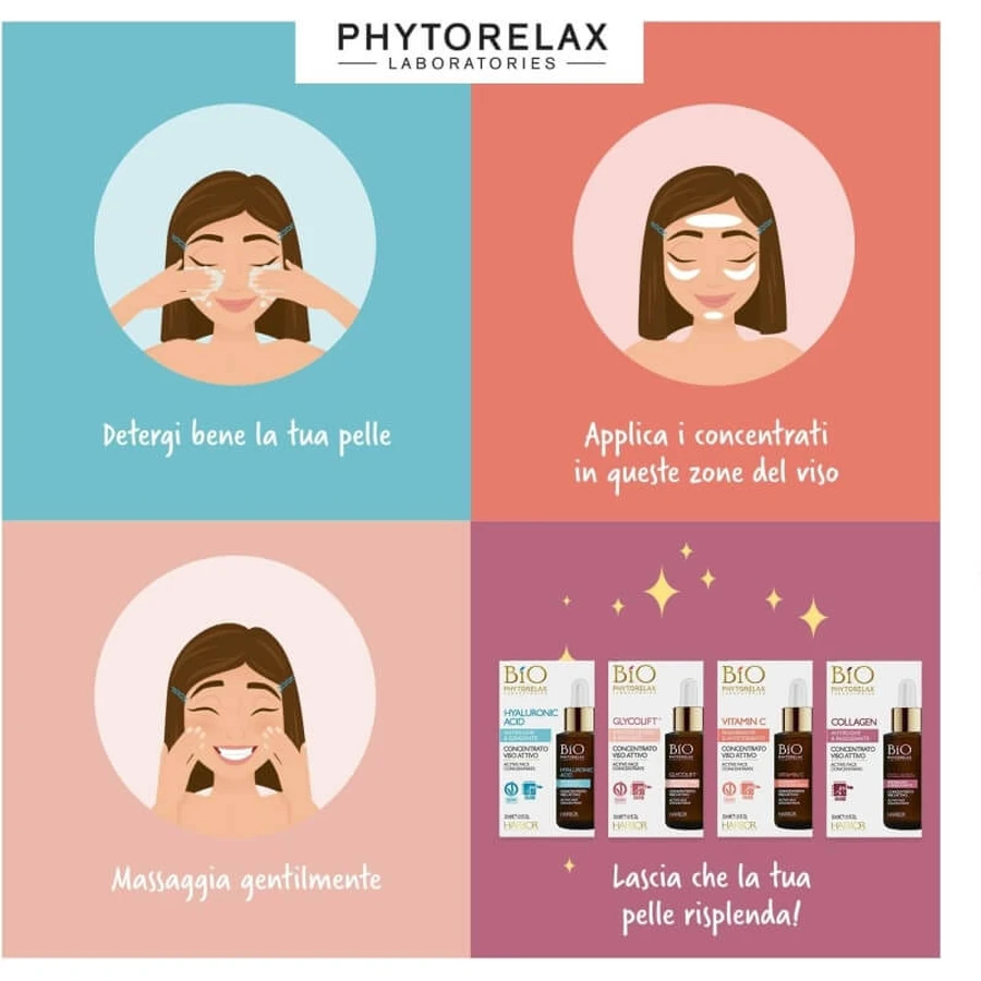 Phytorelax Bio – Konzentrierte Hyaluronsäure-Gesichtsbehandlung 30 ml