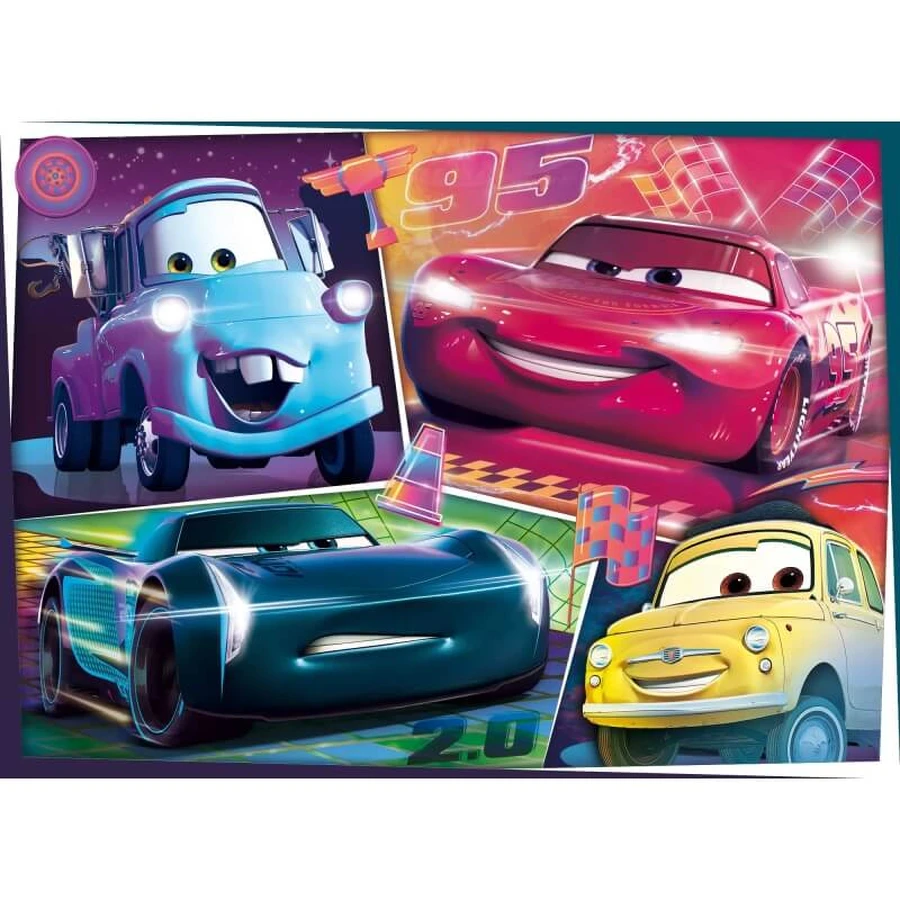 Lisciani Double-Sided Cars 3 Challenge Maxipuzzle, 60 Pieces