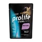 Prolife Gesteriliseerd Volwassen Rundvlees - Compleet voer voor oudere, gecastreerde katten, 85 g