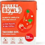Dog Heroes Turkey Bowl - Compleet voer voor volwassen honden met een gevoelige spijsvertering of gewichtsproblemen, 390 g