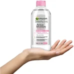 Eau micellaire nettoyante pour le visage Garnier pour peaux sensibles, 400 ml