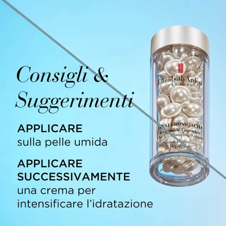 Elizabeth Arden Hyaluronzuur & Ceramide - Hydraterend en volumegevend serum, 60 capsules