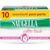Saugella Wochenbettbinden, Cotton Touch, 10 Stück