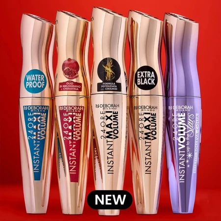 Deborah 24-Hour Instant Maxi Volume Mascara met ceramiden