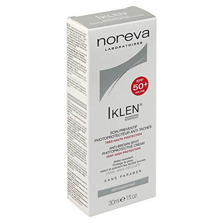 Cream against brown spots with SPF 50+ Iklen+, 30 ml, Noreva