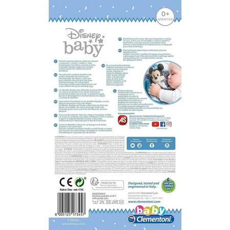 Clementoni Baby Mickey - Soft Doudou Blanket