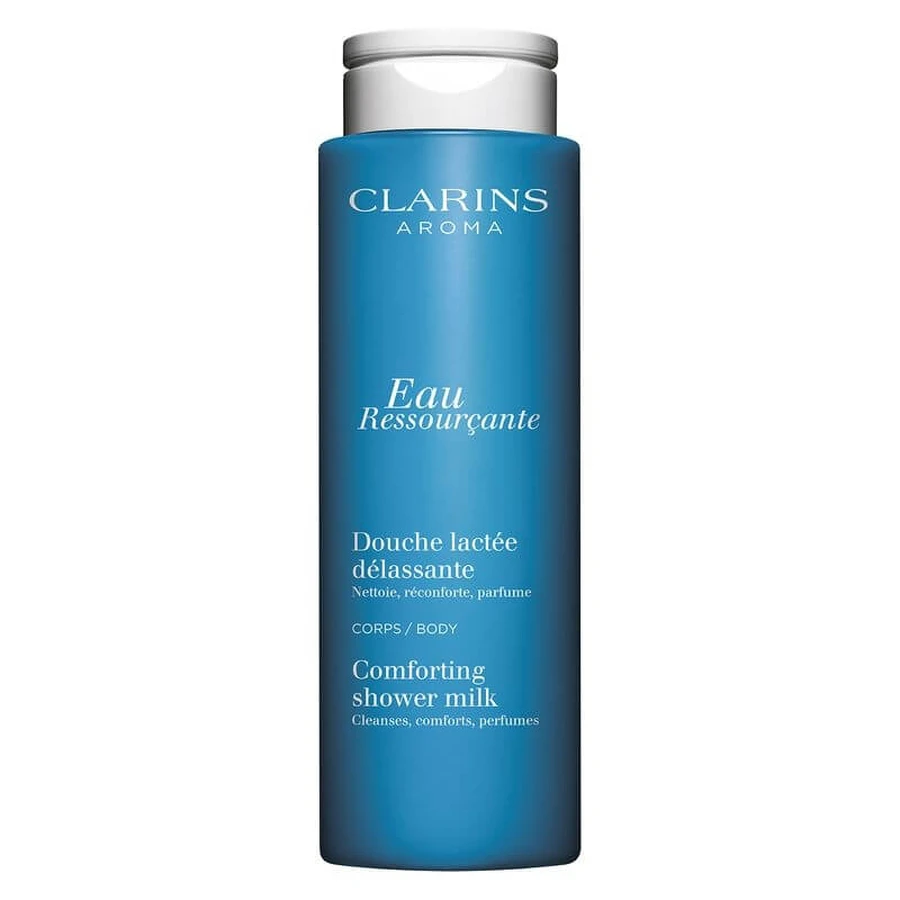 Clarins aroma eau ressourçante douce lactée délassante - crema doccia detergente nutriente rilassante 200 ml