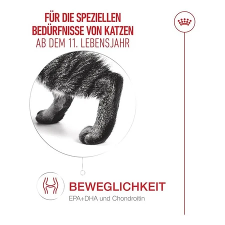 Royal Canin Ageing 11+ Bites in Gravy - Compleet voer voor katten ouder dan 11 jaar, 85 g