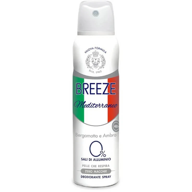 Breeze Mediterraneo - Deodorant Spray 150 ml