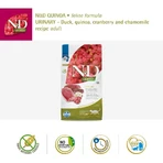 Farmina N&amp;d Quinoa Urinary Duck, Quinoa, Cranberry, and Chamomile - Complete Food for Adult Cats with Urinary Issues, 1.5 kg