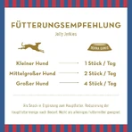 Terra Canis Sensations Jolly Jerkies Huhn – Snacks für Hunde mit Nahrungsmittelunverträglichkeiten, 90 g