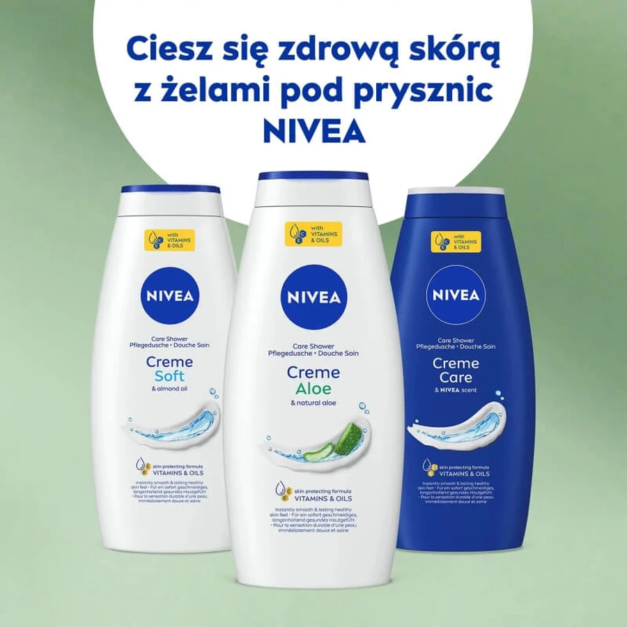 Nivea Aloe Creams - Moisturizing Body Wash 750 ml