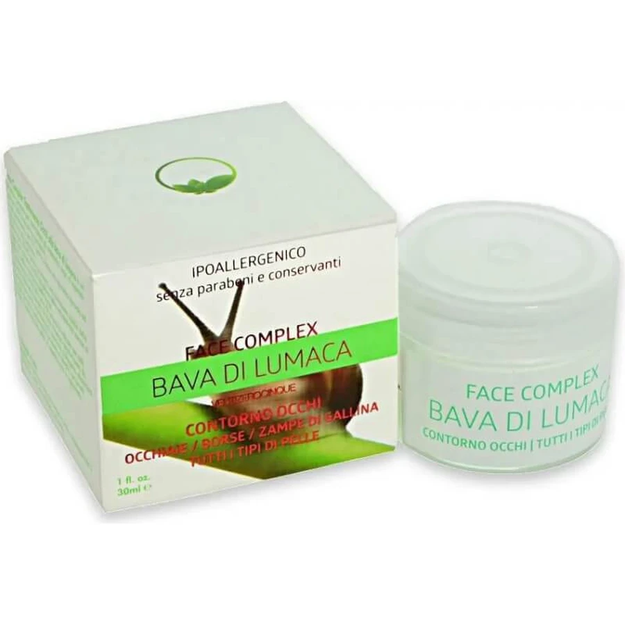 Crème contour des yeux hypoallergénique au mucus d'escargot Face Complex, 30 ml