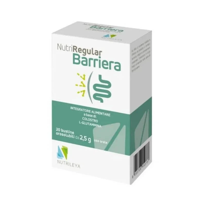 Nutriregular Barrier 20 zakjes – voedingssupplement voor een gezonde maag- en darmfunctie