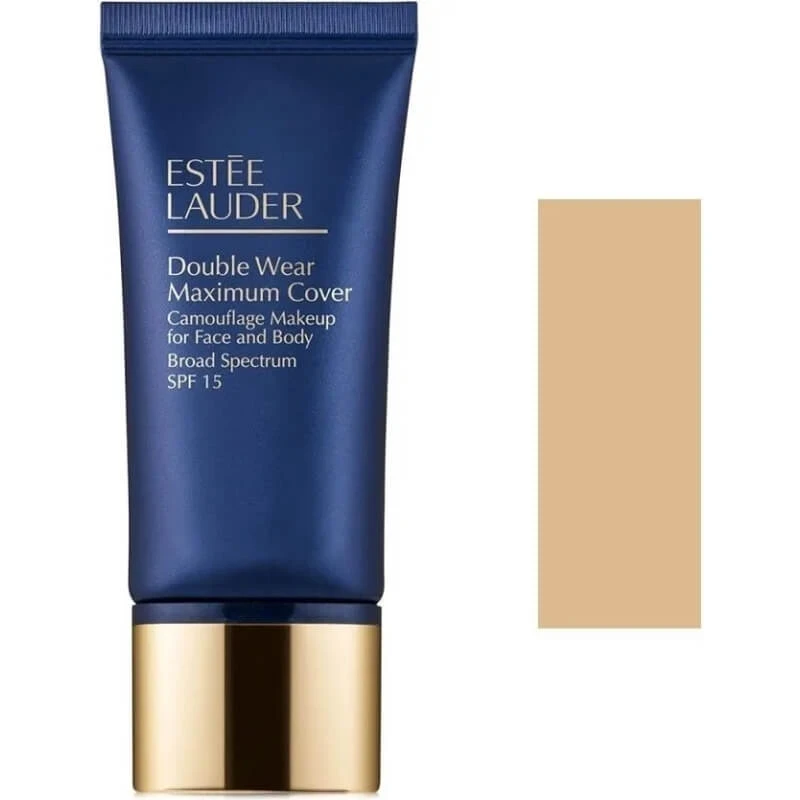 Estée Lauder Double Wear Maximum Cover - SPF 15 crèmekleurige foundation - nr. 2N1 Desert Beige